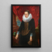 Ritratto di una nobildonna con un pappagallo - Antoine van Dyck — vista dell’opera