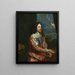 Ritratto di Carlo I 1600-1649 - Antoine van Dyck — quadro incorniciato alla parete