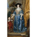 Regina Henrietta Maria con Sir Jeffrey Hudson - Antoine van Dyck — vista dell’opera