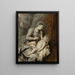Repos pendant la fuite en Égypte - Antoine van Dyck — quadro incorniciato alla parete