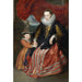 Susanna Fourment e sua figlia - Antoine van Dyck — vista dell’opera