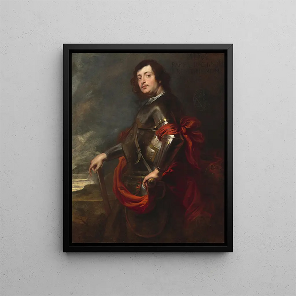 Il prefetto Raffaele Raggi - Antoine van Dyck — quadro incorniciato alla parete