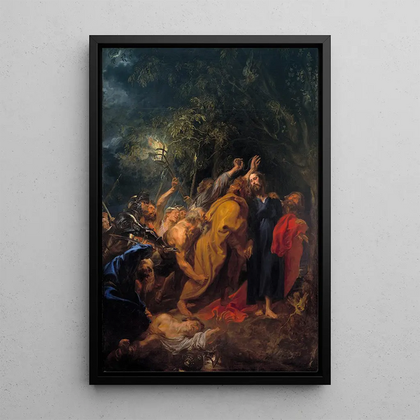 Riproduzione del dipinto L'Arrestation du Christ - Antoine van Dyck
