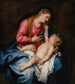 La Vierge à l'Enfant - Antoine van Dyck — vista dell’opera