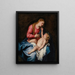 La Vierge à l'Enfant - Antoine van Dyck — quadro incorniciato alla parete