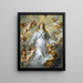 La Vierge come intercessore - Antoine van Dyck — quadro incorniciato alla parete