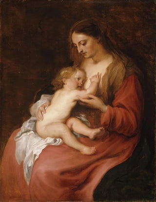 Anthony van Dyck - Virgin and Child.webp