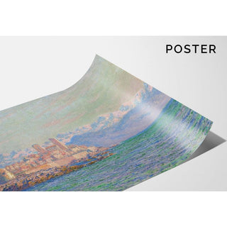 Antibes - Claude Monet | Reproduction Tableau Décoration murale affiche copie
