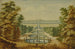 Vista pittoresca dei giardini - Antoine-Claude Fleury — vista dell’opera