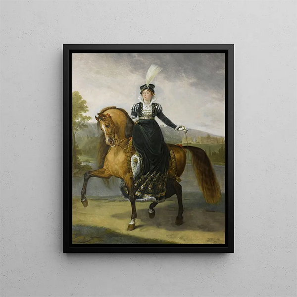 Catharina Württemberg-Westphalie - Antoine-Jean Gros — quadro incorniciato alla parete