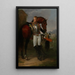 Ritratto del sottotenente Charles Legrand - Antoine-Jean Gros — quadro incorniciato alla parete