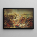 La battaglia di Aboukir 25 luglio 1799 - Antoine-Jean Gros — quadro incorniciato alla parete