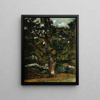 AntoineLouis Barye - View Of The Fontainebleau Forest.webp