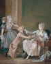 Il Vecchio fard - Antoine Borel — vista dell’opera