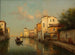 Canal a Venezia - Antoine Bouvard — vista dell’opera