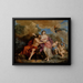 Giove e Giunone sul monte Ida - Antoine Coypel — quadro incorniciato alla parete