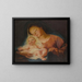 Vergine con Bambino - Antoine Coypel — quadro incorniciato alla parete