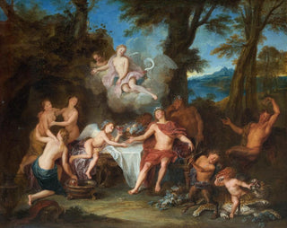 L'Alliance de Bacchus et de Cupidon - Antoine Coypel — vista dell’opera