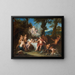 L'Alliance de Bacchus et de Cupidon - Antoine Coypel — quadro incorniciato alla parete