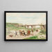 Bambini che Giocano - Antoine Édouard Joseph Moulinet — quadro incorniciato alla parete