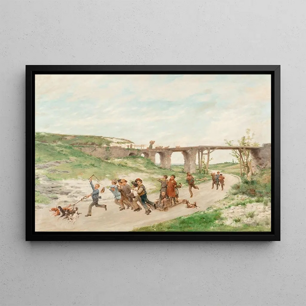 Antoine Edouard Joseph Moulinet - Children at play.webp