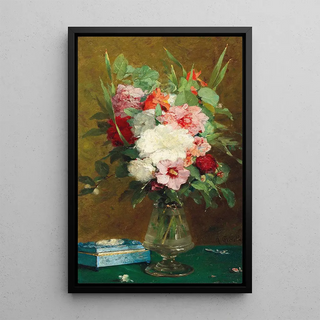 Antoine Grivolas - Summer Flowers In A Glass Vase.webp