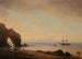 Étretat la porta d'Aval - Antoine Morel-Fatio — vista dell’opera