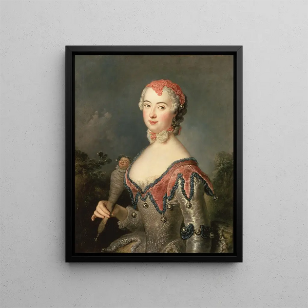 Charlotte Fredrika Sparre - Antoine Pesne — quadro incorniciato alla parete
