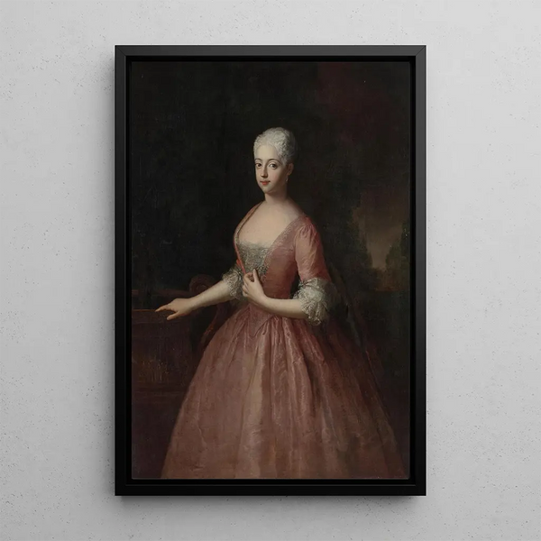 Riproduzione del dipinto Margrave Frédérique Louise - Antoine Pesne