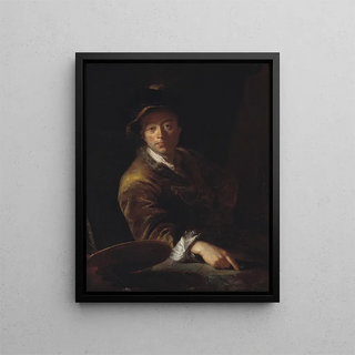 Antoine Pesne - Portrait of a Painter presumably C L Agricola 16671719.webp