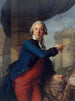 Jean-Henri Masers chevalier de Latude 1725-1805 che mostrando la Bastiglia - Antoine Vestier — vista dell’opera