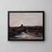 Dieppe - Antoine Vollon — quadro incorniciato alla parete