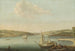 Vista sul Bosforo ripreso dall'alto di Beykoz verso nord-ovest con l'acquedotto di Giustiniano sullo sfondo - Antoine van der Steen — vista dell’opera