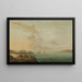 Vista delle Dardanelli - Antoine van der Steen — quadro incorniciato alla parete