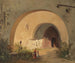 Preghiera davanti al portale del convento di Nonnberg a Salisburgo - Anton Altmann — vista dell’opera