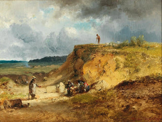 Carrière vicino a Polling - Anton Doll — vista dell’opera