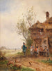 Repos devant l'auberge - Anton Doll — vista dell’opera