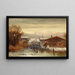 Vista di Hardt sul lago di Costanza - Anton Doll — quadro incorniciato alla parete