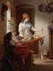 Un'idyll culinaria - Anton Ebert — vista dell’opera