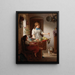 Un'idyll culinaria - Anton Ebert — quadro incorniciato alla parete