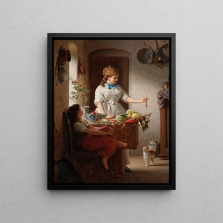 Anton Ebert - A Kitchen Idyll.webp