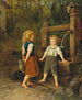 I bambini al pozzo - Anton Ebert — vista dell’opera