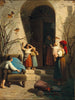 La guarigione delle nonne dopo una malattia - Anton Ebert — vista dell’opera