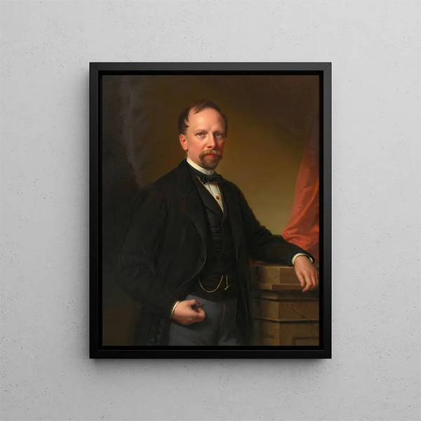 Matthias Stricker, fabbricante - Anton Einsle — quadro incorniciato alla parete