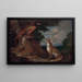 Renard et faisan dans le paysage - Anton Enzinger — quadro incorniciato alla parete