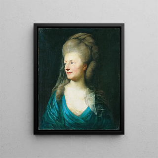 Anton Graff - Portrait of Johanna Henriette Louise Countess of BestucheffRumin ne von Carlowitz 17171787.webp