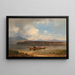 Le Chiemsee in autunno - Anton Hansch — quadro incorniciato alla parete