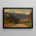 Vallée de Gastein - Anton Hansch — quadro incorniciato alla parete