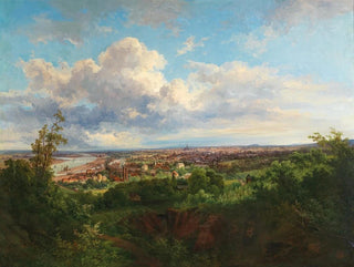Anton Hlavacek - A View of Vienna.webp