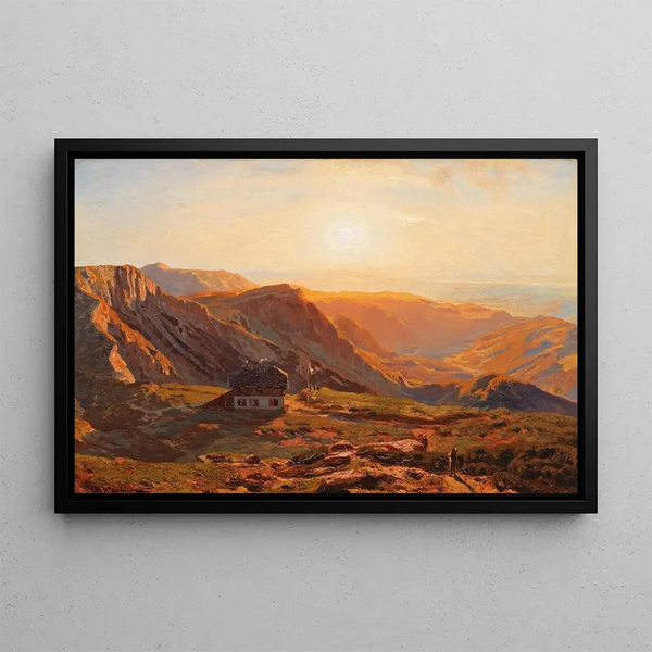 Anton Hlavacek - Blick Auf Das KarlLudwigHaus Auf Der Rax.webp